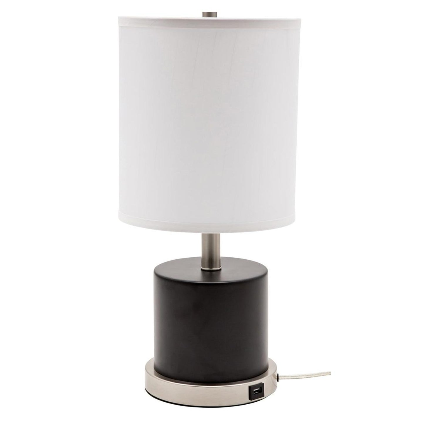 Rupert Table Lamp - RU752-BLK - Black by House of Troy