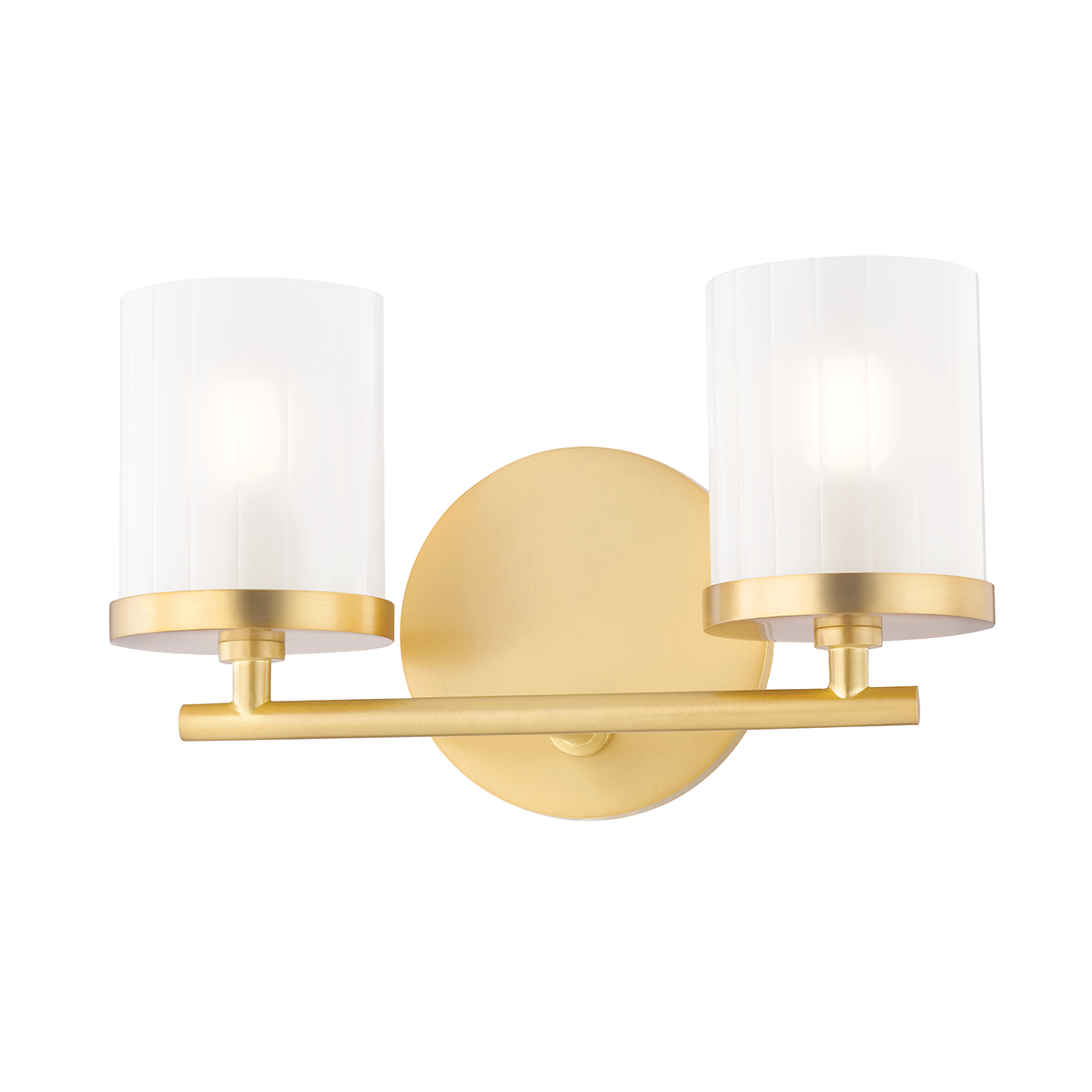 Ryan Vanity Light - 2-Light - Aged Brass - Mitzi H239302-AGB