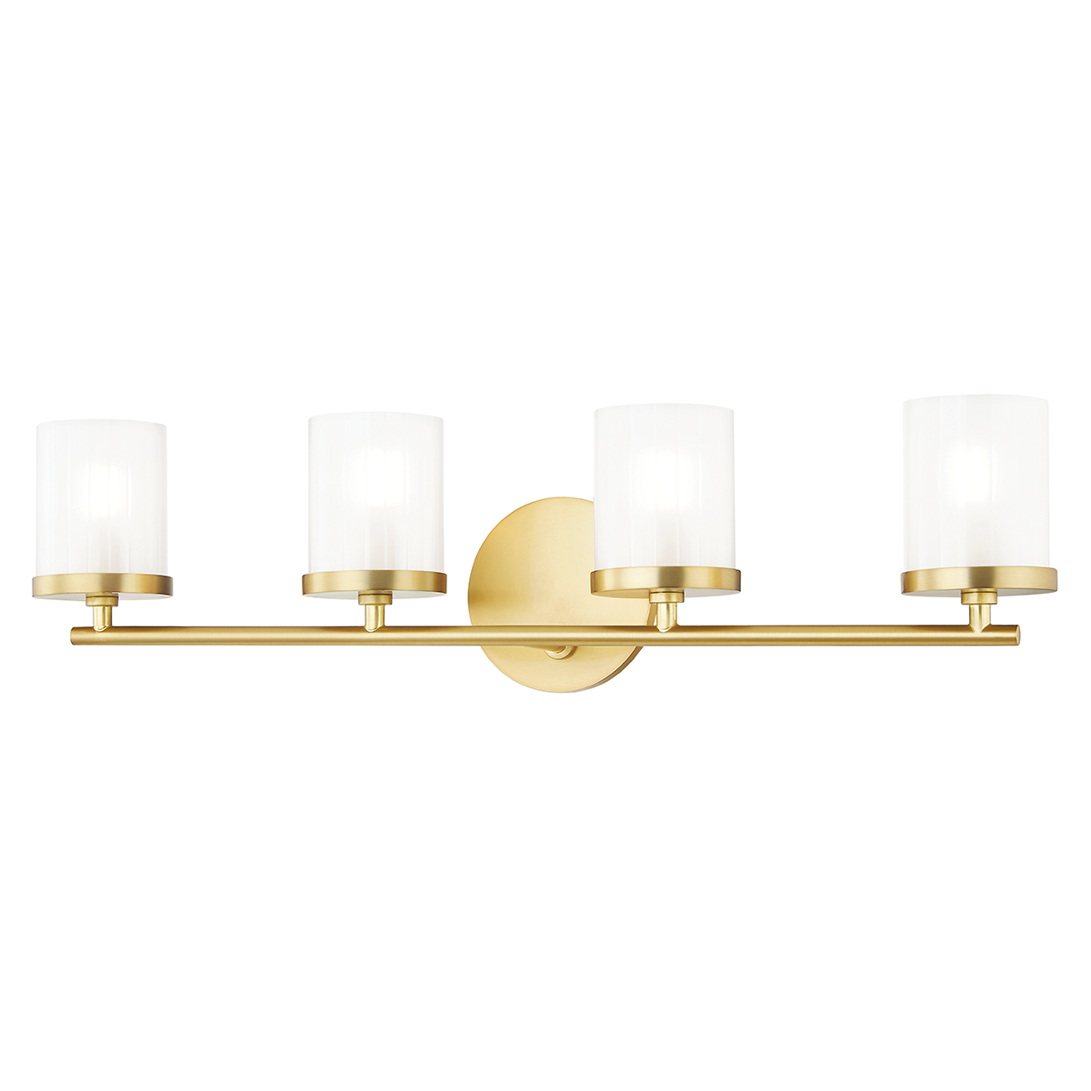 Ryan Vanity Light - 4-Light - Aged Brass - Mitzi H239304-AGB