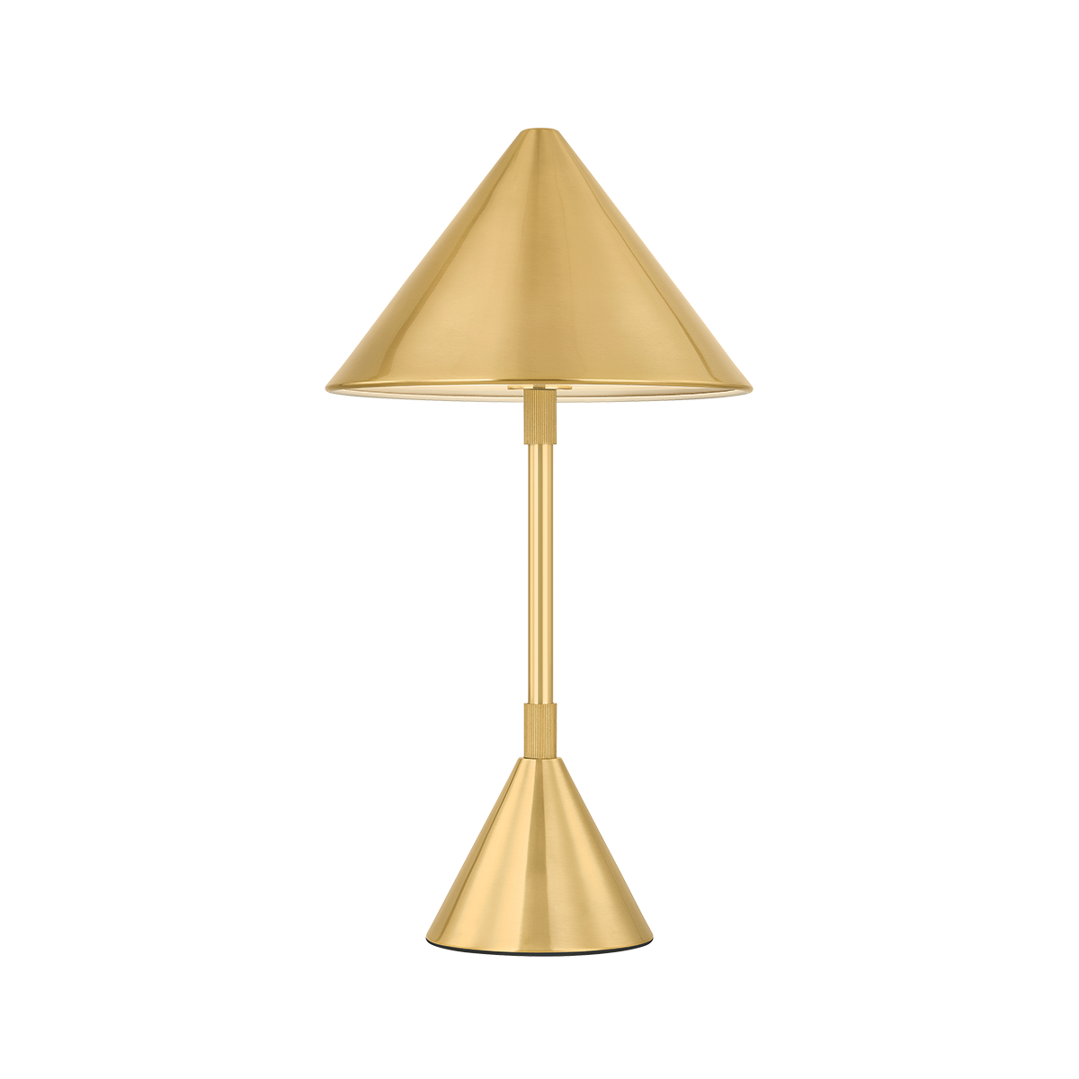 Salma Rechargeable Table Lamp - Aged Brass by Hudson Valley Lighting