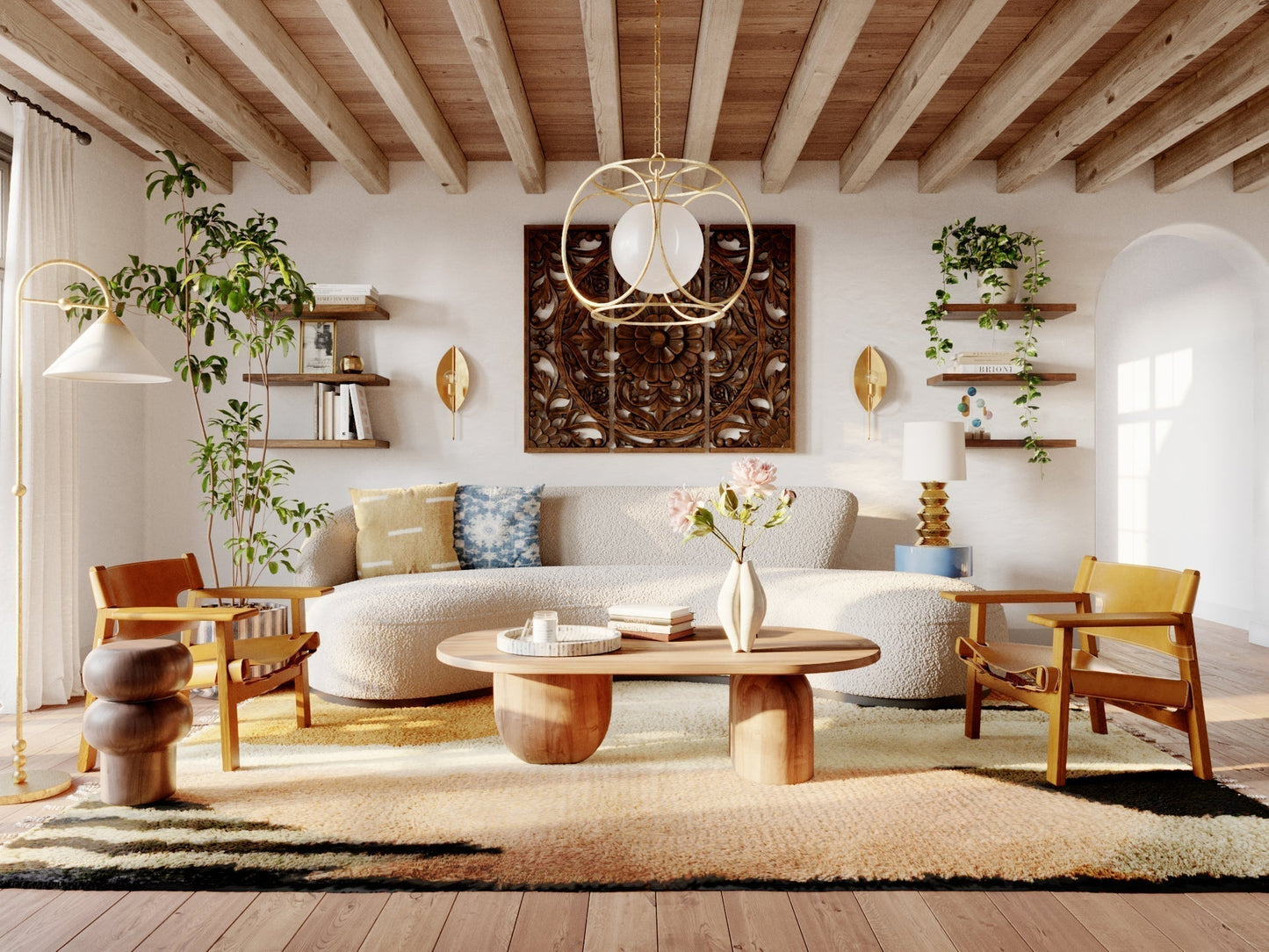 Sang Floor Lamp by Mitzi
