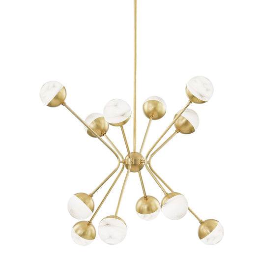 Saratoga 12-Light Chandelier by Hudson Valley Lighting