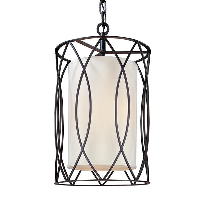 Sausalito Pendant - 3-Light - Textured Iron - Troy Lighting F1287-TRN