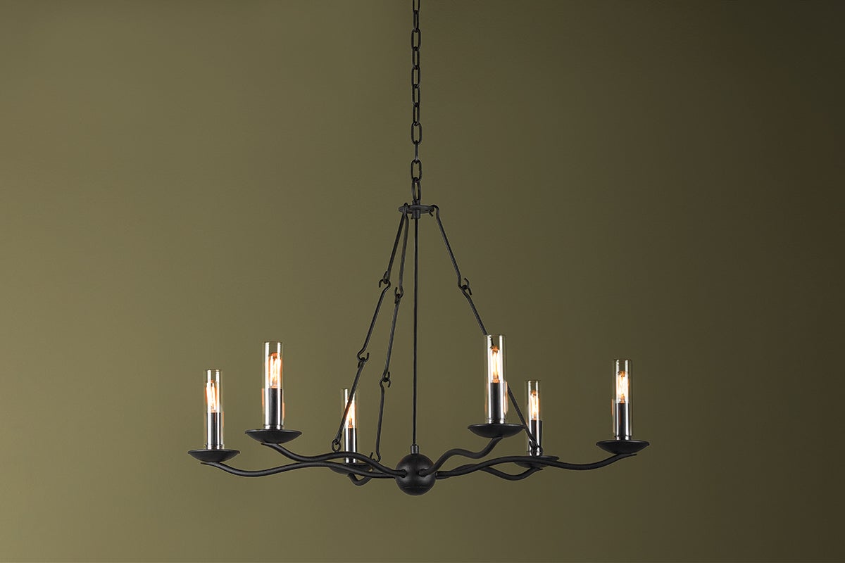 Sawyer Outdoor Chandelier by Troy Lighting