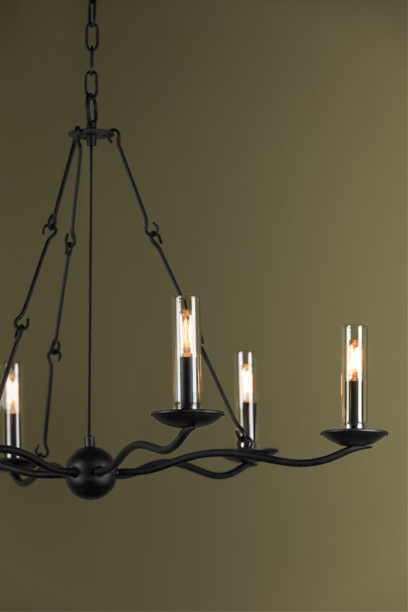Sawyer Outdoor Chandelier by Troy Lighting