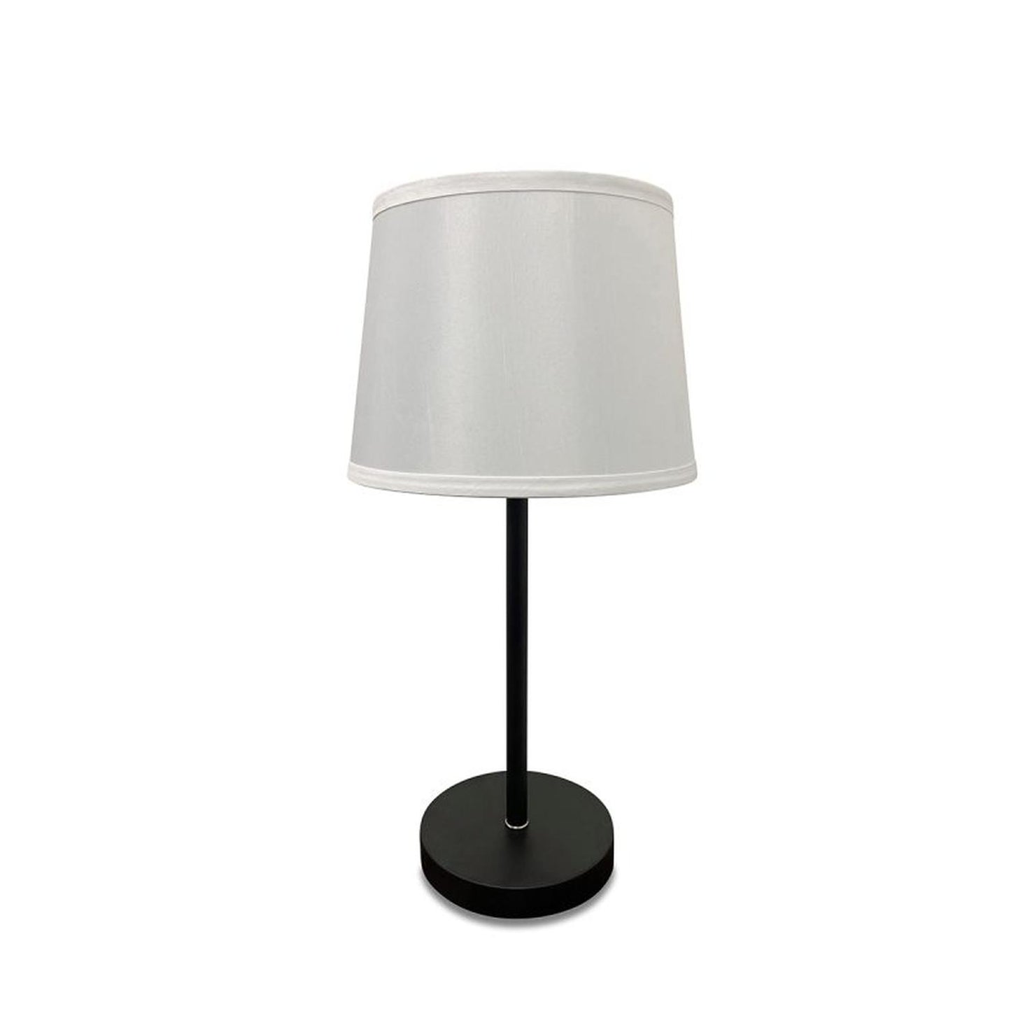 Sawyer Table Lamp - S550-BLKSN - Black/Satin Nickel by House of Troy