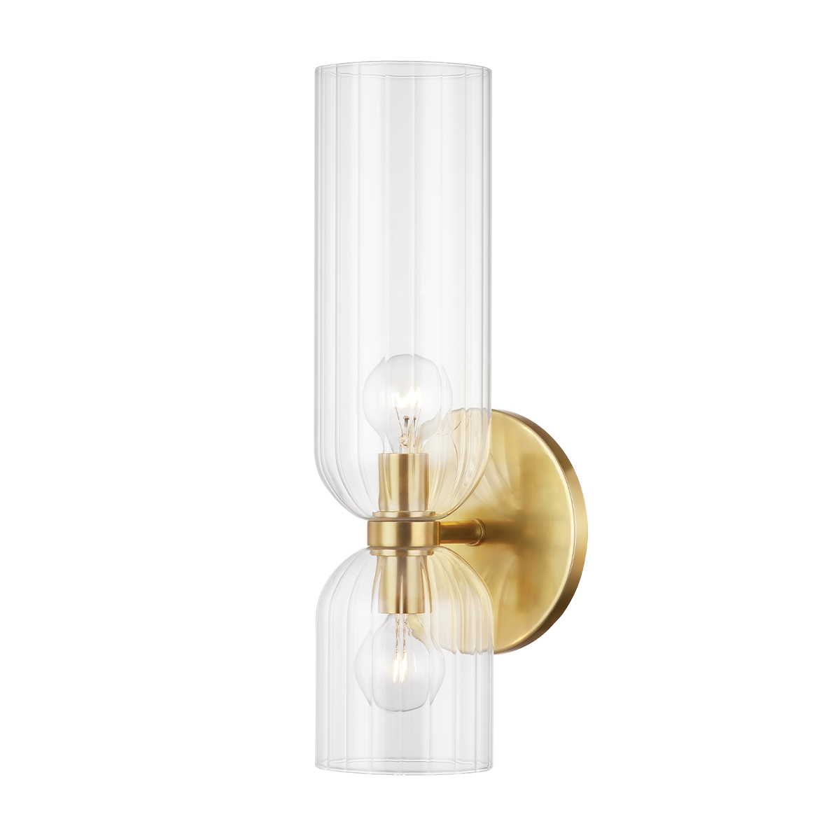 Sayville Wall Sconce - Aged Brass by Hudson Valley Lighting