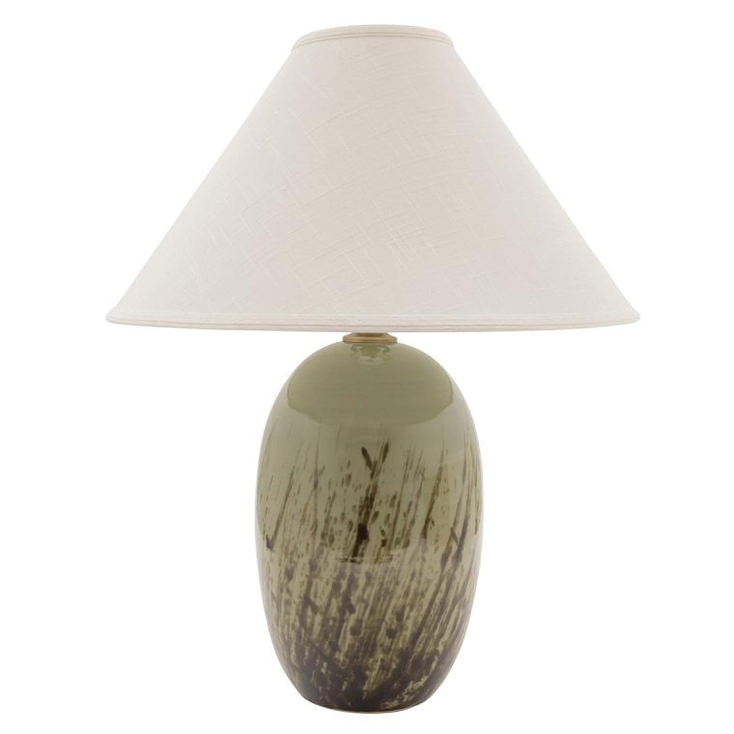 Scatchard Stoneware Table Lamp - GS150-DCG - Decorated Celadon by House of Troy