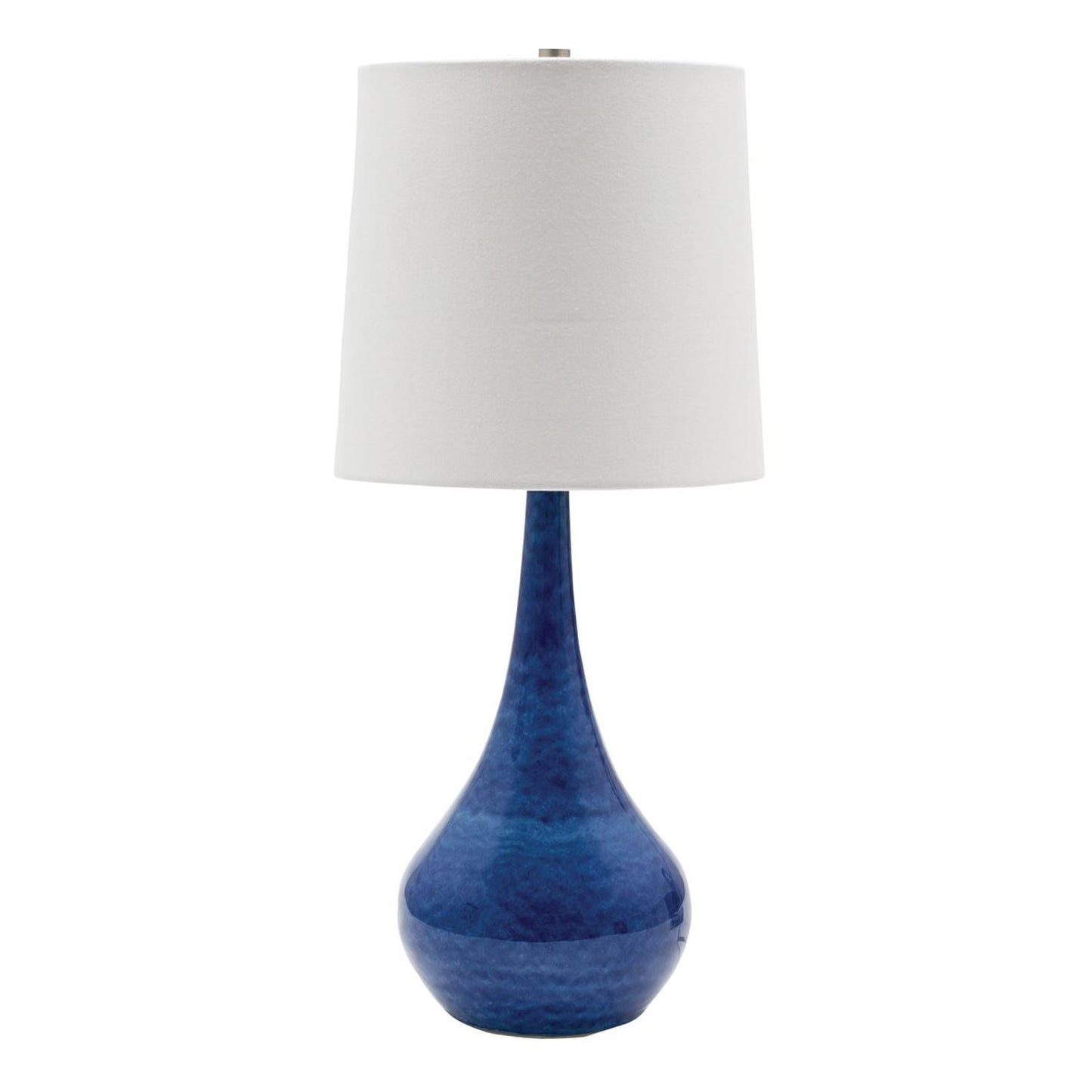 Scatchard Stoneware Table Lamp - GS180-BG - Blue Gloss by House of Troy