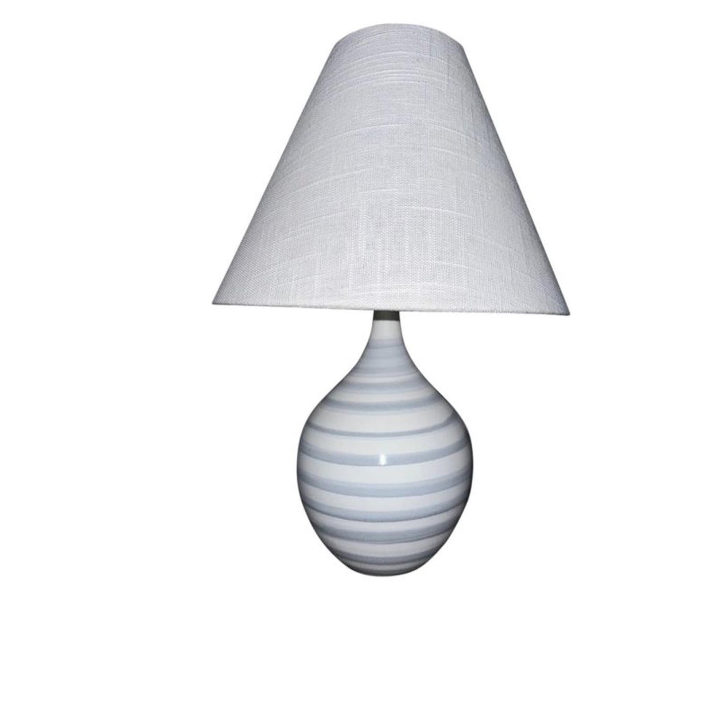 Scatchard Stoneware Table Lamp - GS200-SR - Sapphire Ring by House of Troy