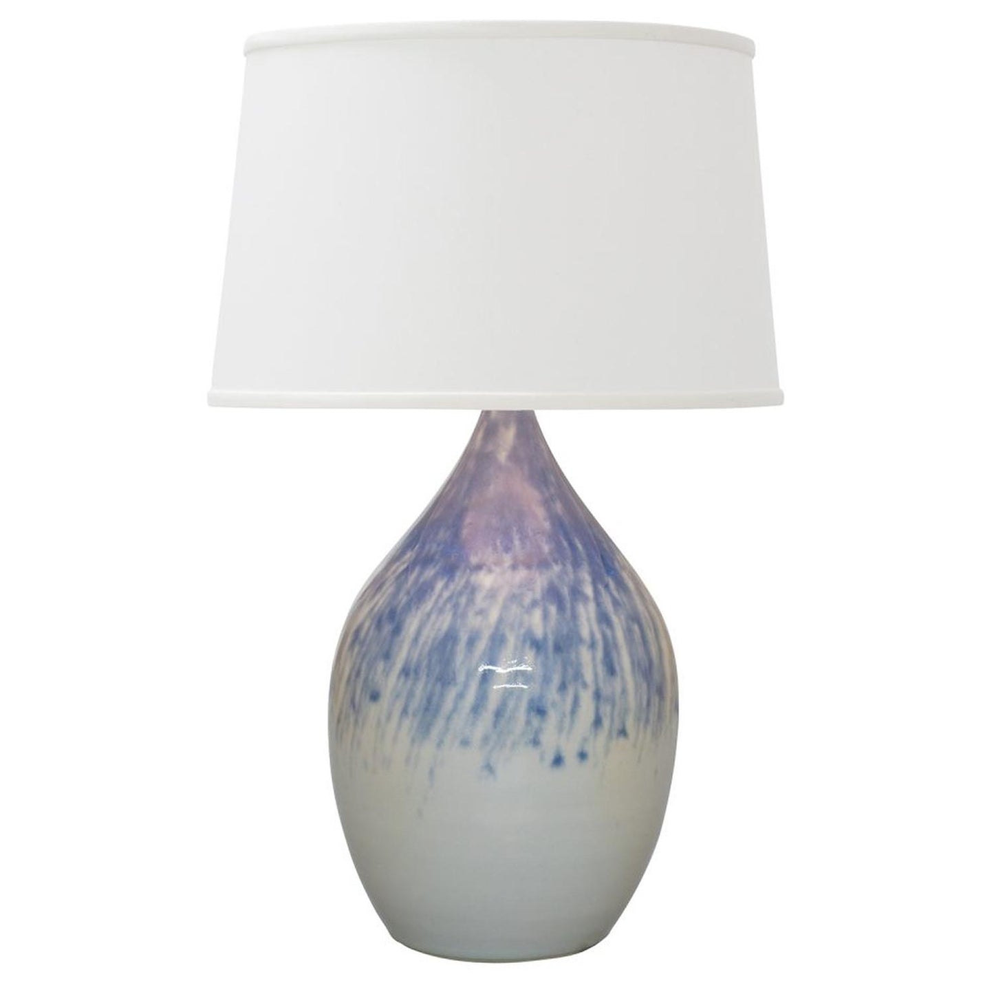 Scatchard Stoneware Table Lamp - GS302-DG - Decorated Gray by House of Troy