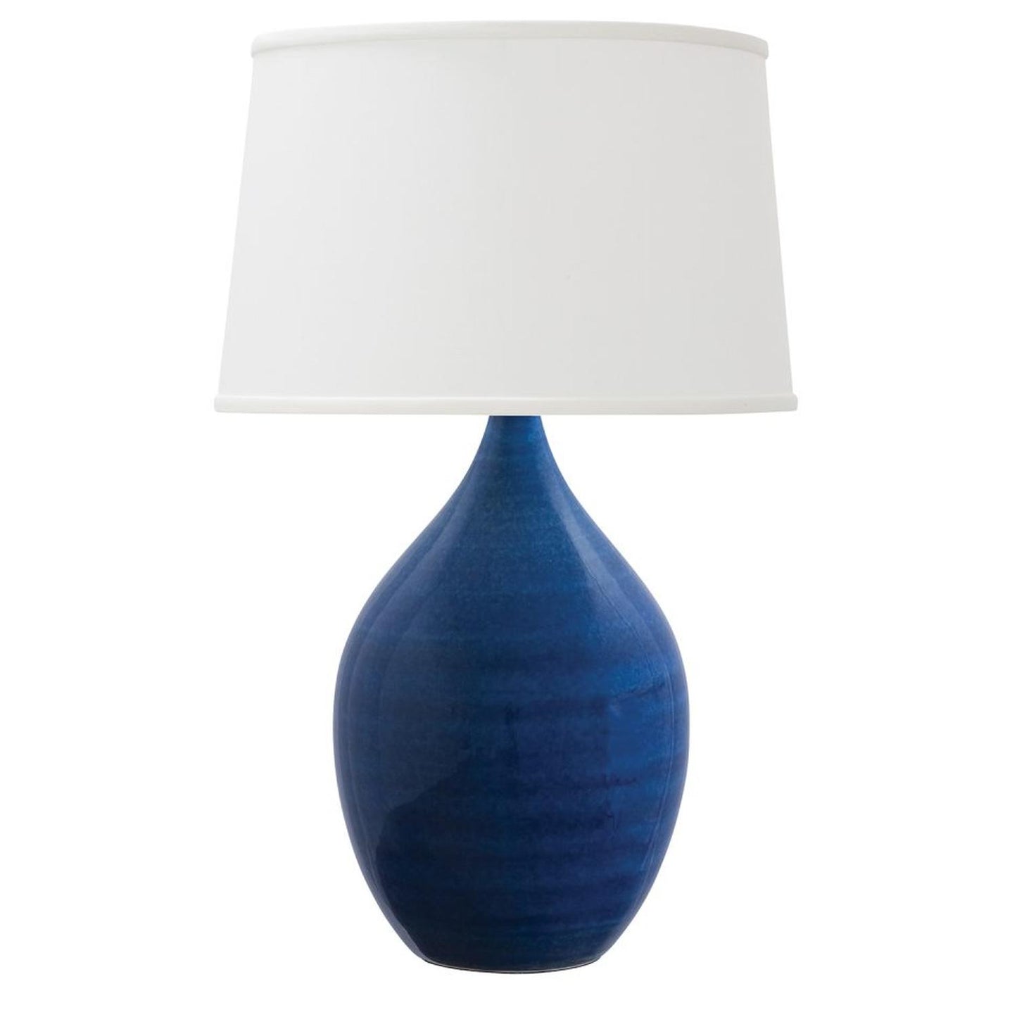 Scatchard Stoneware Table Lamp - GS402-BG - Blue Gloss by House of Troy