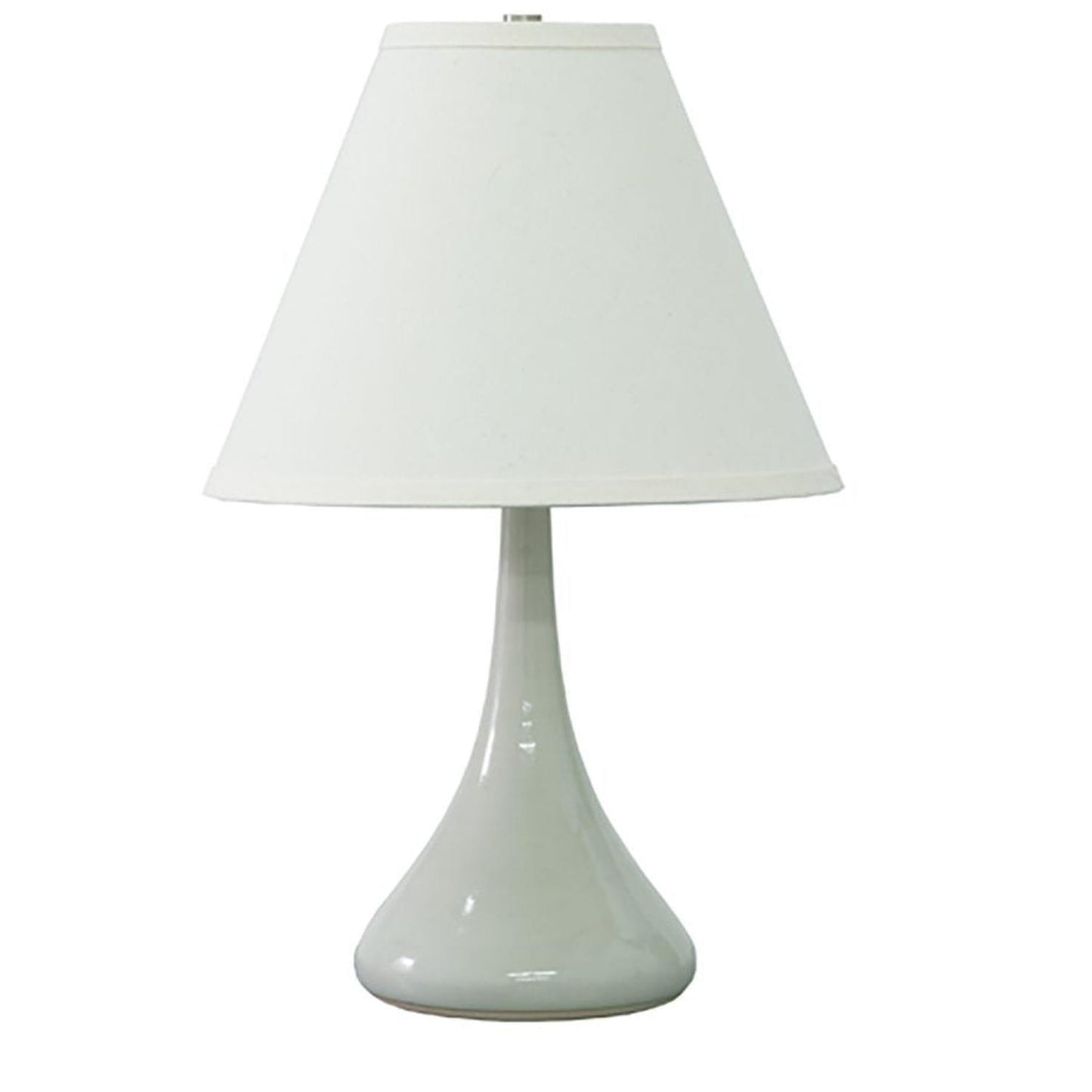 Scatchard Stoneware Table Lamp - GS802-GG - Gray Gloss by House of Troy