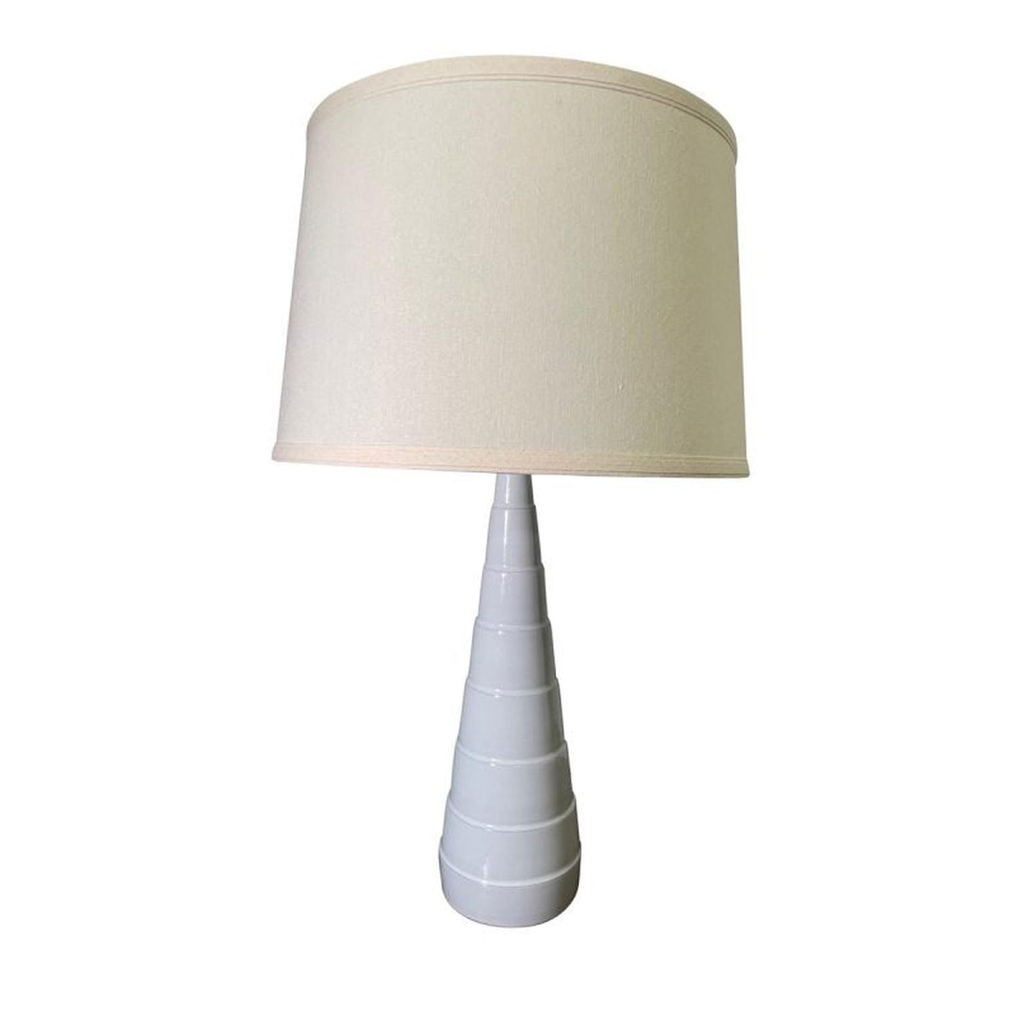 Scatchard Stoneware Table Lamp - GS826-WM - White Matte by House of Troy