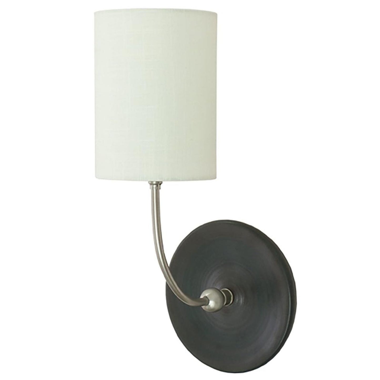 Scatchard Stoneware Wall Swing - GS775-SNBM - Black Matte and Satin Nickel by House of Troy