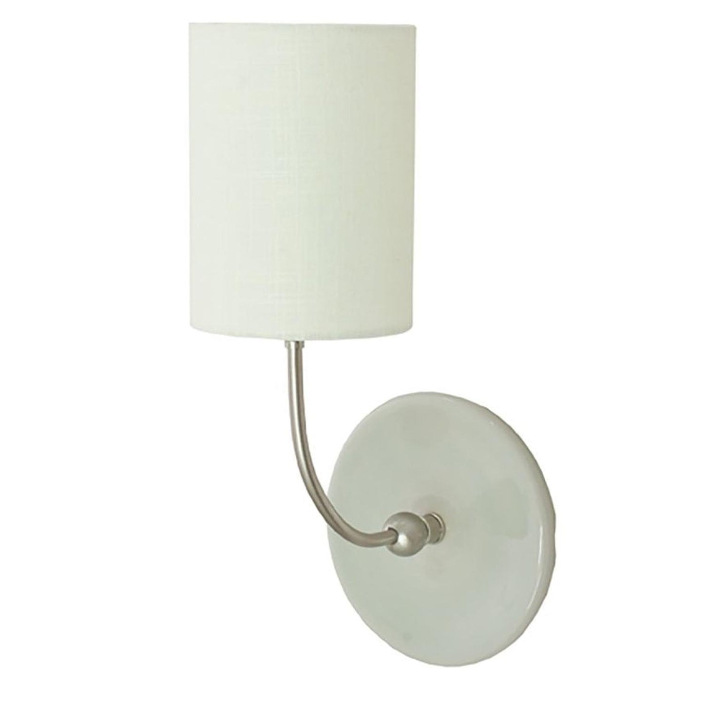 Scatchard Stoneware Wall Swing - GS775-SNGG - Gray Gloss and Satin Nickel by House of Troy