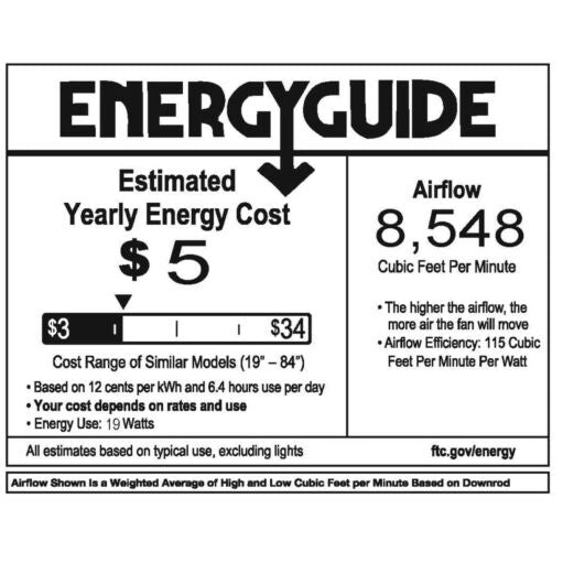 Sculpt 80" LED Smart Fan - Graphite by Hinkley Lighting