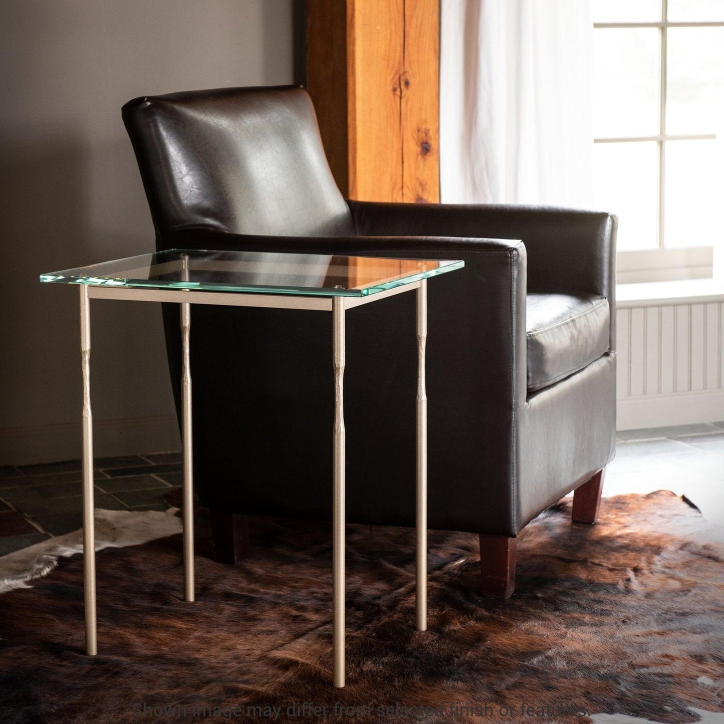 Senza Side Table - White by Hubbardton Forge