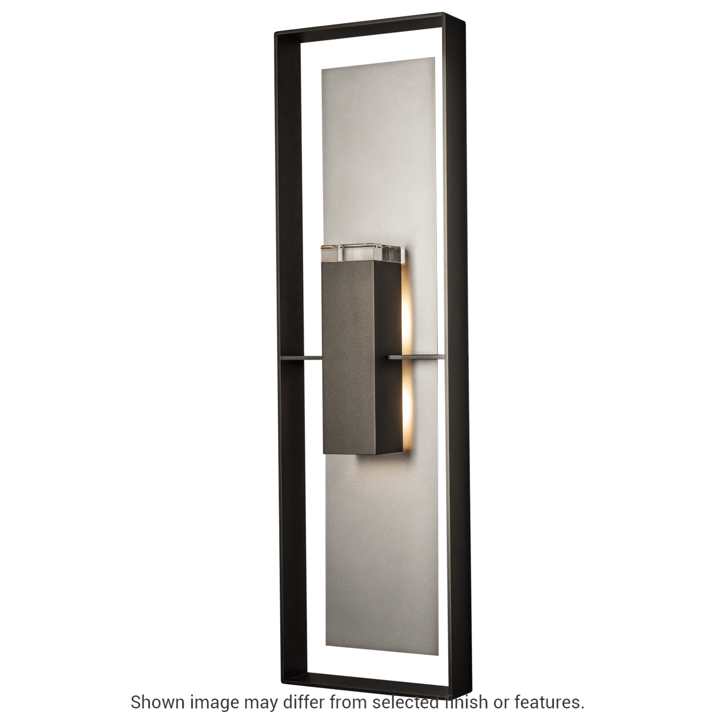 Shadow Box Extra Tall Sconce - White - White Accent by Hubbardton Forge