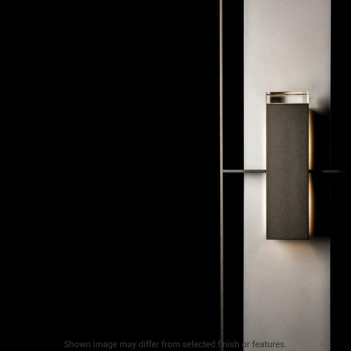 Shadow Box Extra Tall Sconce - White - White Accent by Hubbardton Forge