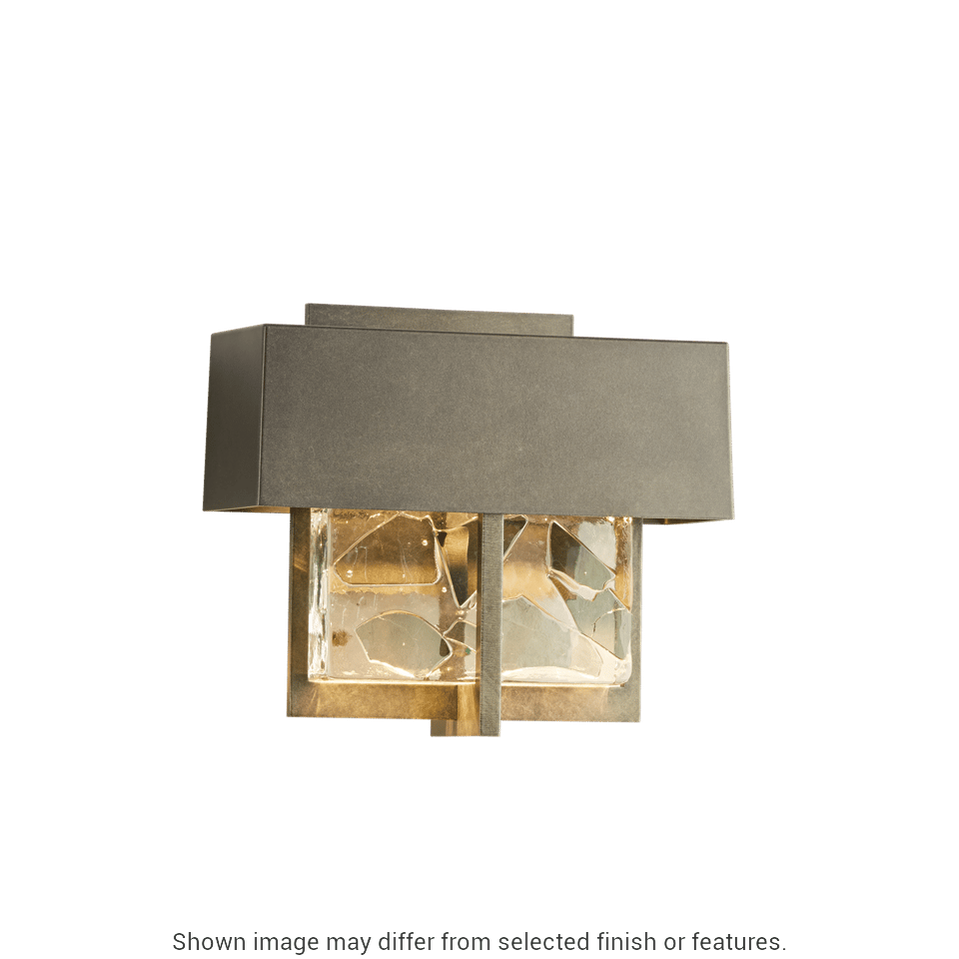 Shard Small LED Outdoor Sconce - White by Hubbardton Forge