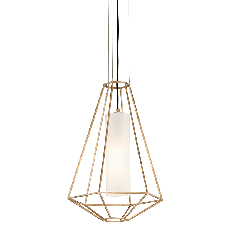 Silhouette Pendant - 1-Light - Gold Leaf - Troy Lighting F5213-GL