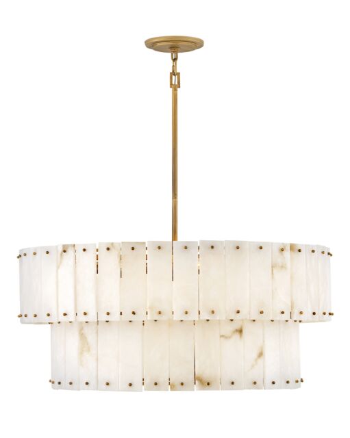 Simone Medium Drum Chandelier by Fredrick Ramond