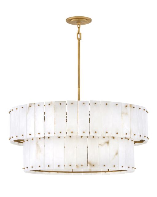 Simone Medium Drum Chandelier by Fredrick Ramond