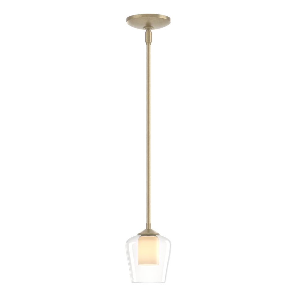 Simple Mini Pendant - Soft Gold by Hubbardton Forge