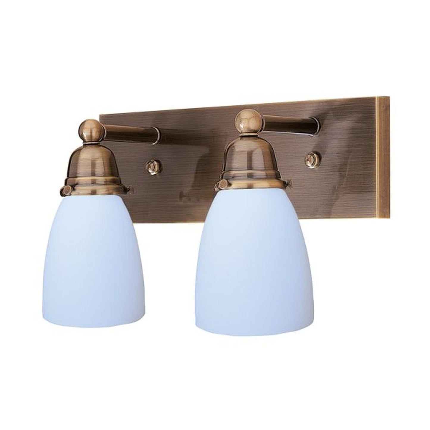 Simplicity (2) Light Bar - SLB-2-AB - Antique Brass by Arroyo Craftsman