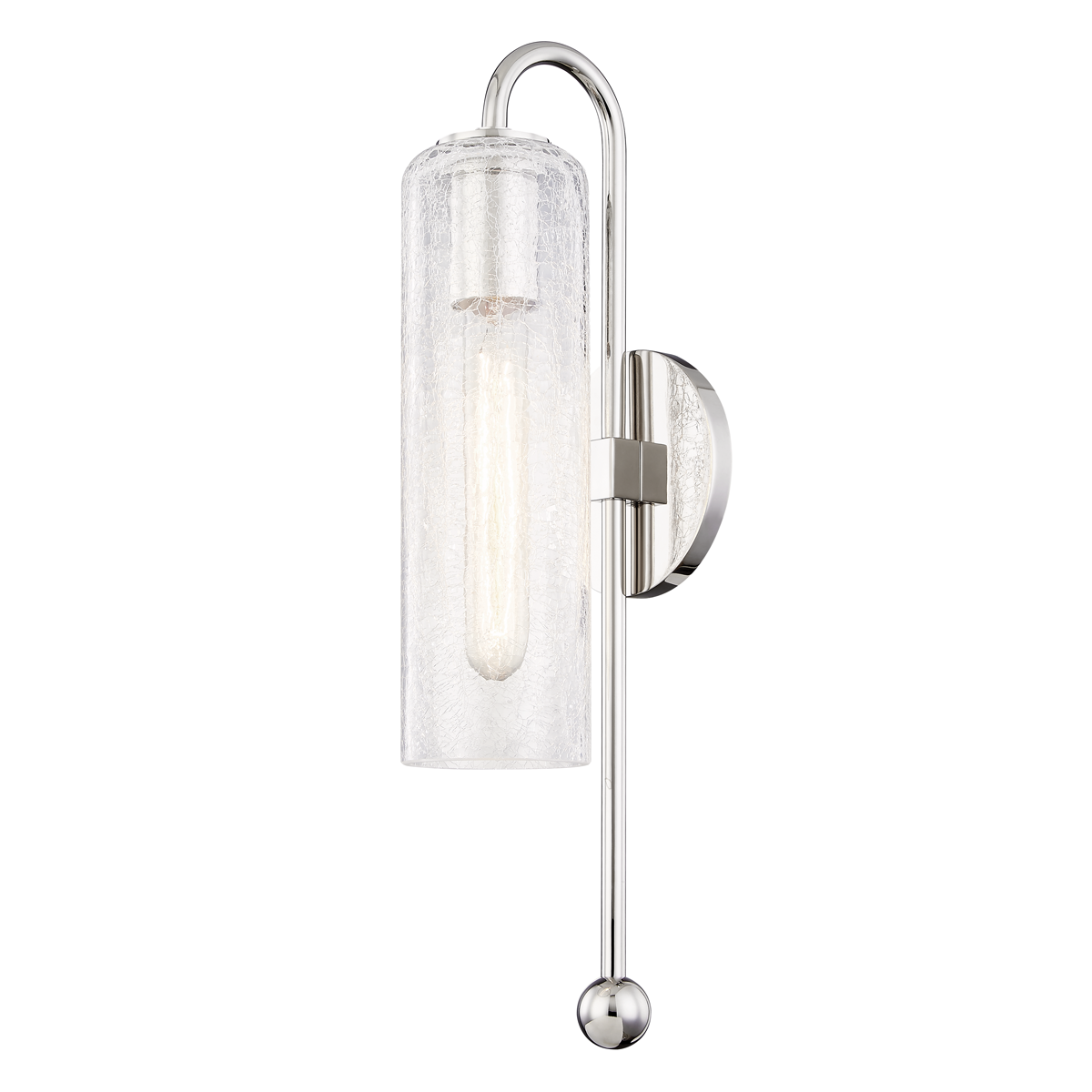 Skye Wall Sconce - 1-Light - Polished Nickel - Mitzi H222101-PN