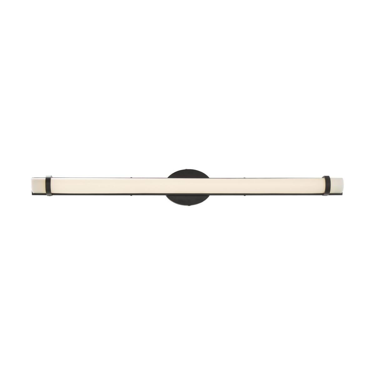 Slice - 36'' LED Vanity Fixture - Aged Bronze Finish - Satco 62-936