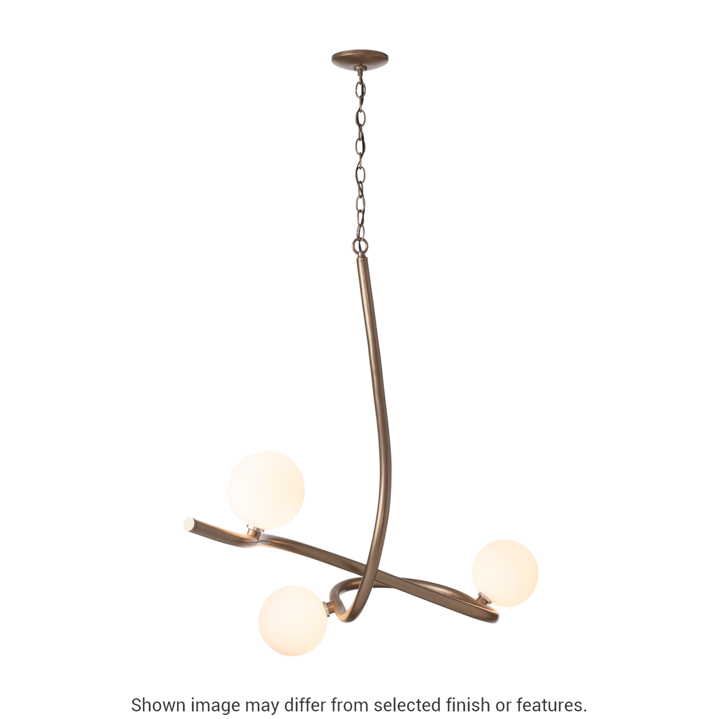 Slide Pendant - White by Hubbardton Forge