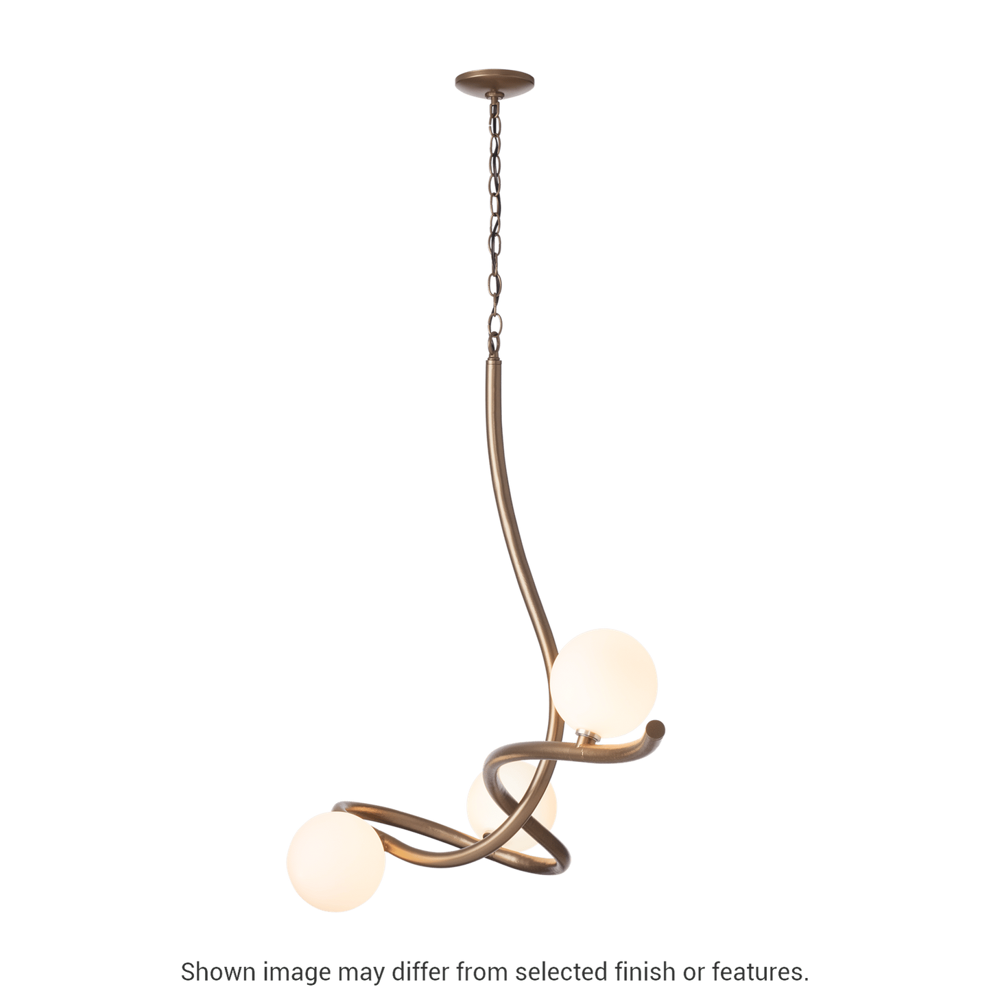 Slide Pendant - White by Hubbardton Forge