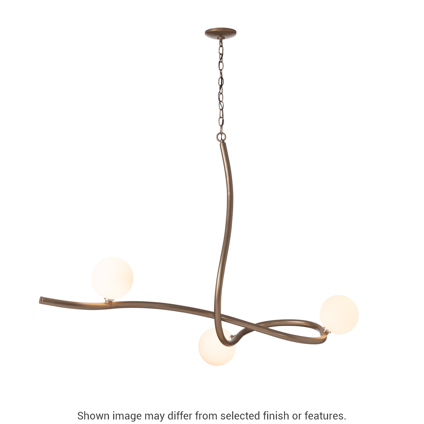 Slide Pendant - White by Hubbardton Forge