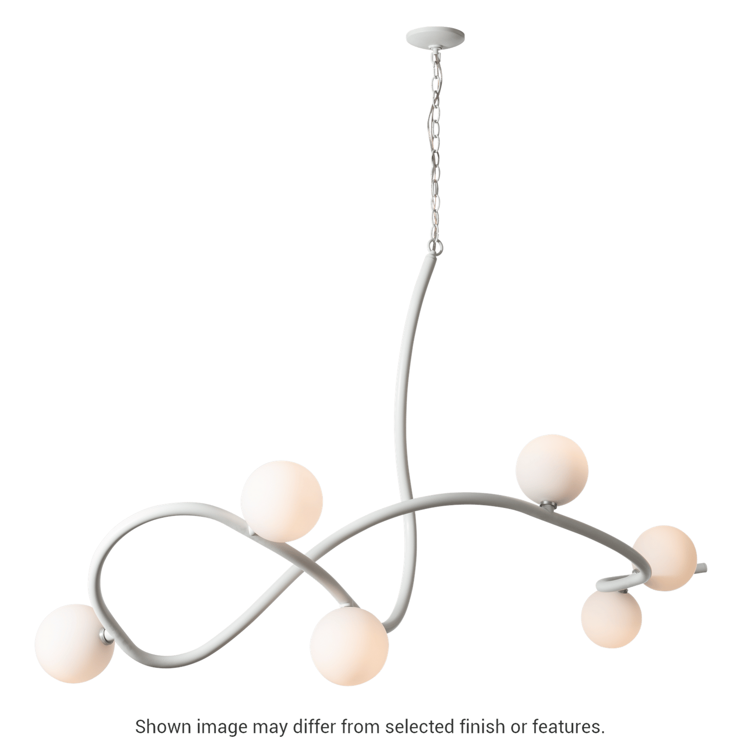 Slide Xl 6-Light Pendant - Vintage Platinum by Hubbardton Forge