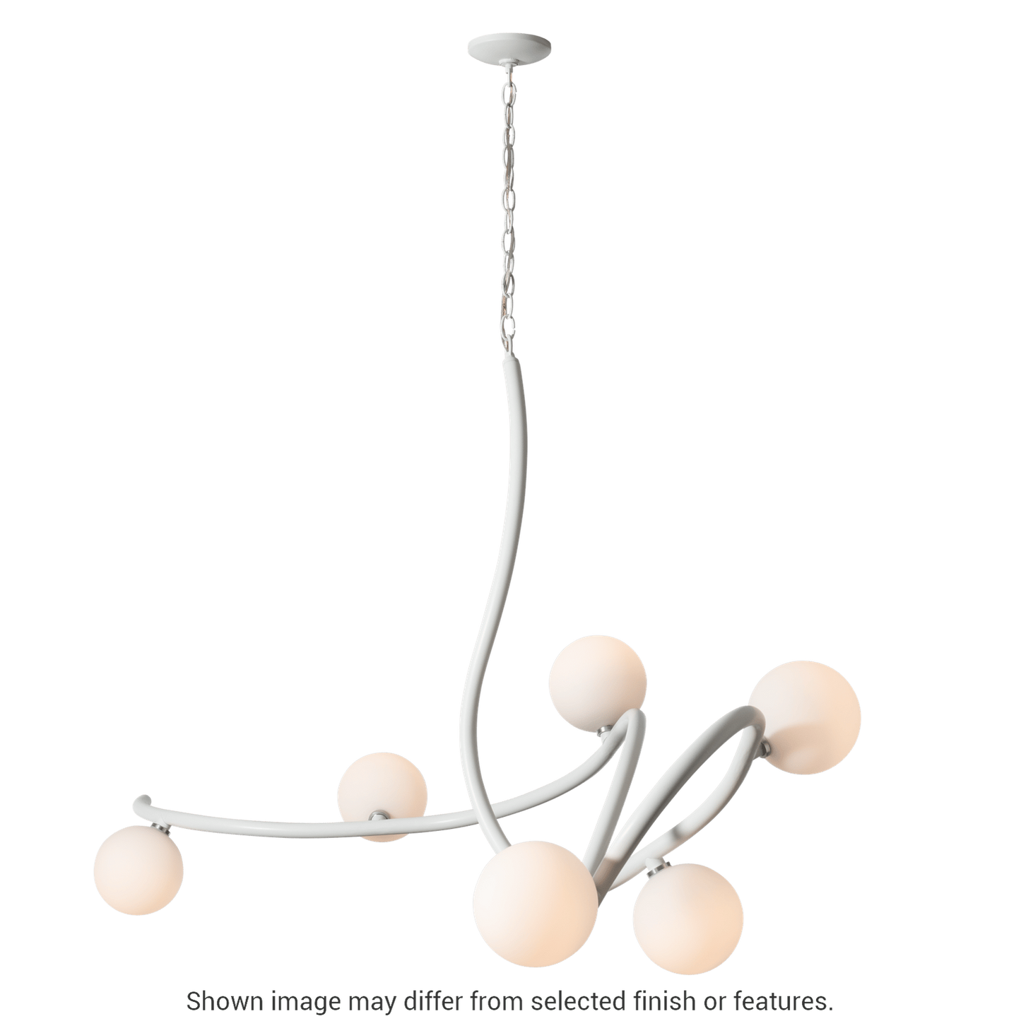 Slide Xl 6-Light Pendant - Vintage Platinum by Hubbardton Forge