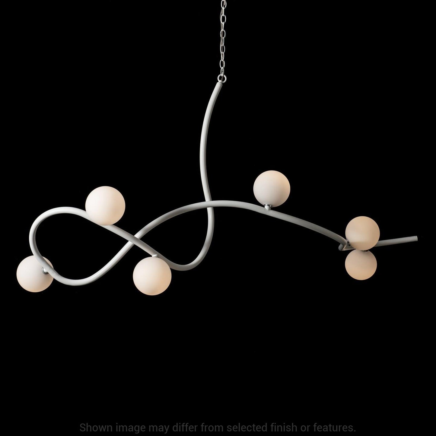 Slide Xl 6-Light Pendant - Vintage Platinum by Hubbardton Forge