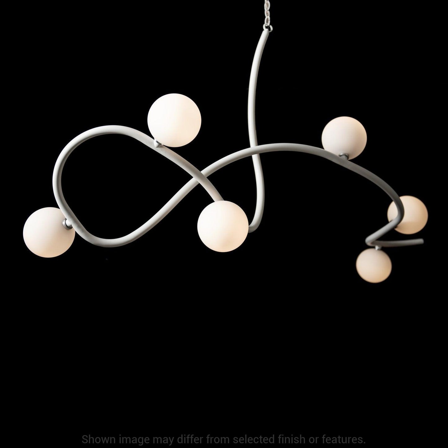Slide Xl 6-Light Pendant - Vintage Platinum by Hubbardton Forge