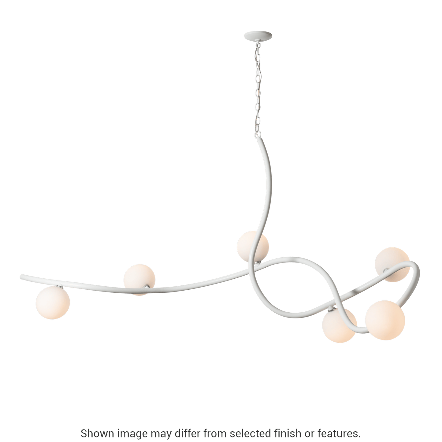 Slide Xl 6-Light Pendant - Vintage Platinum by Hubbardton Forge