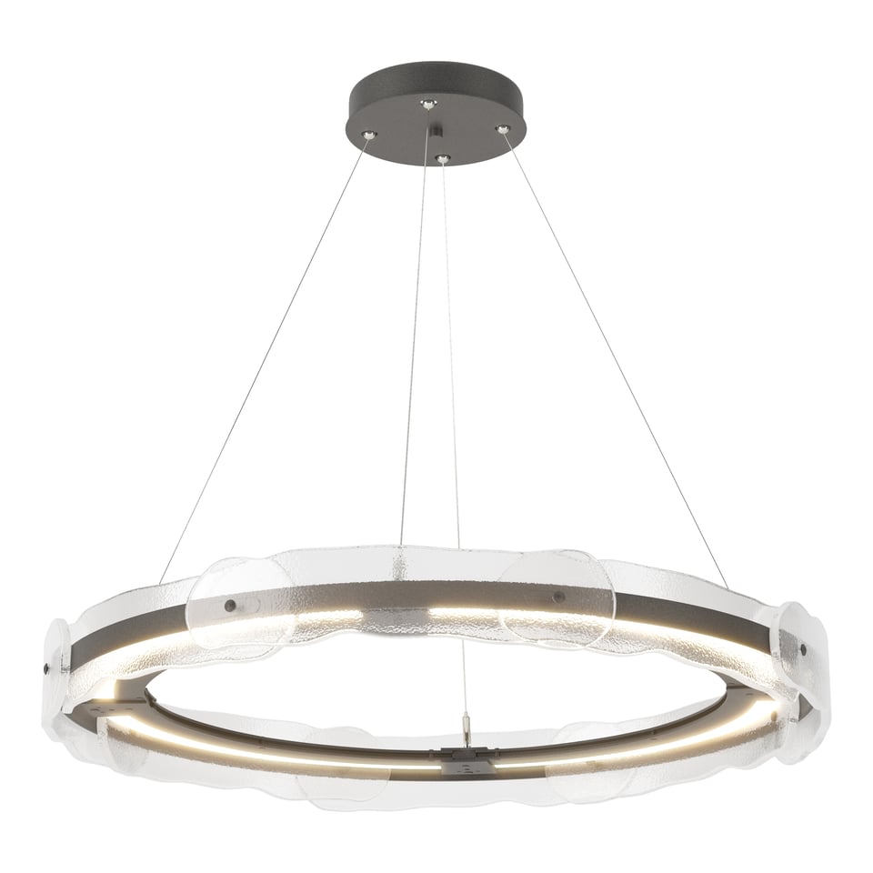 Solstice LED Pendant - Natural Iron by Hubbardton Forge