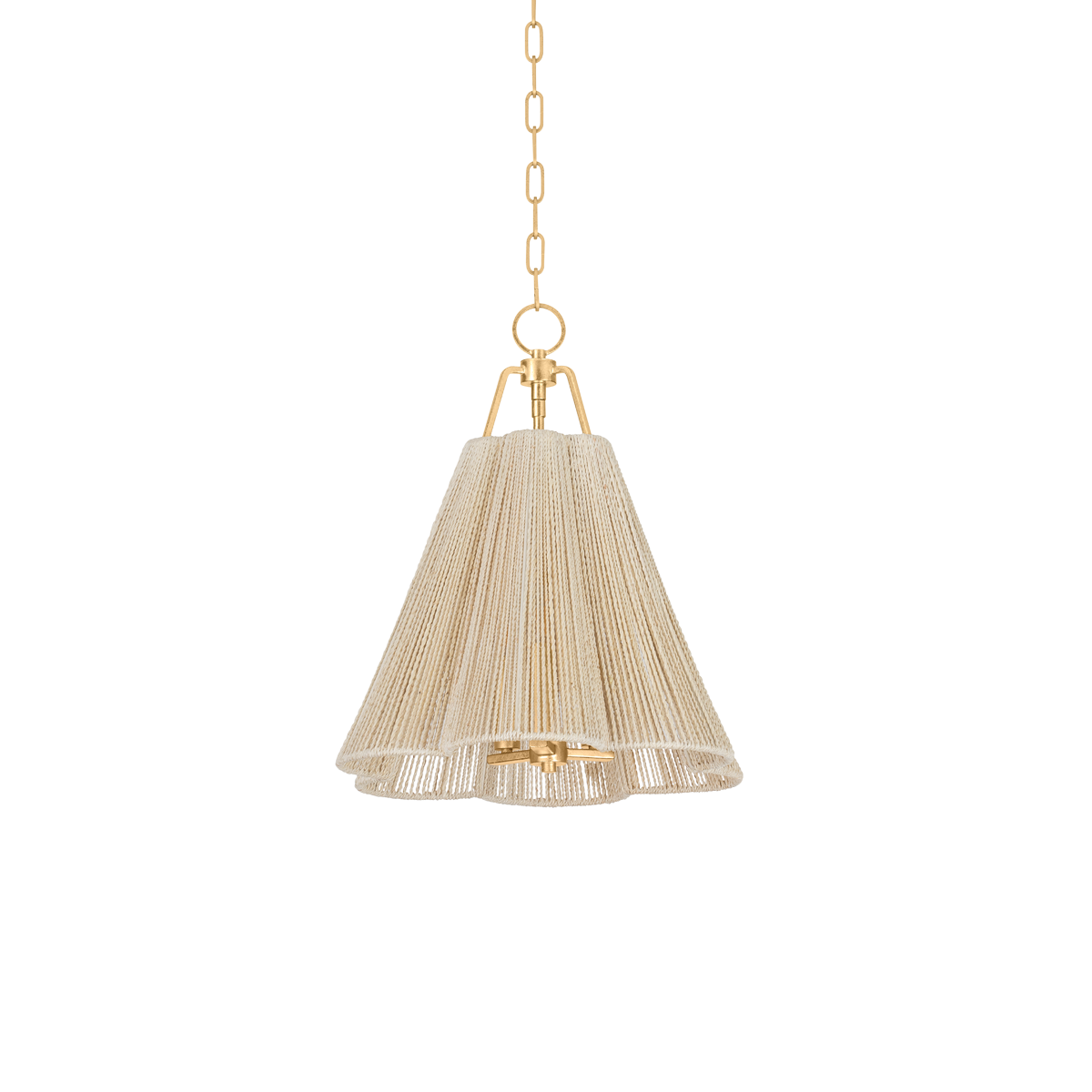 Sonoma Pendant - 3-Light - Vintage Gold Leaf - Troy Lighting F3418-VGL