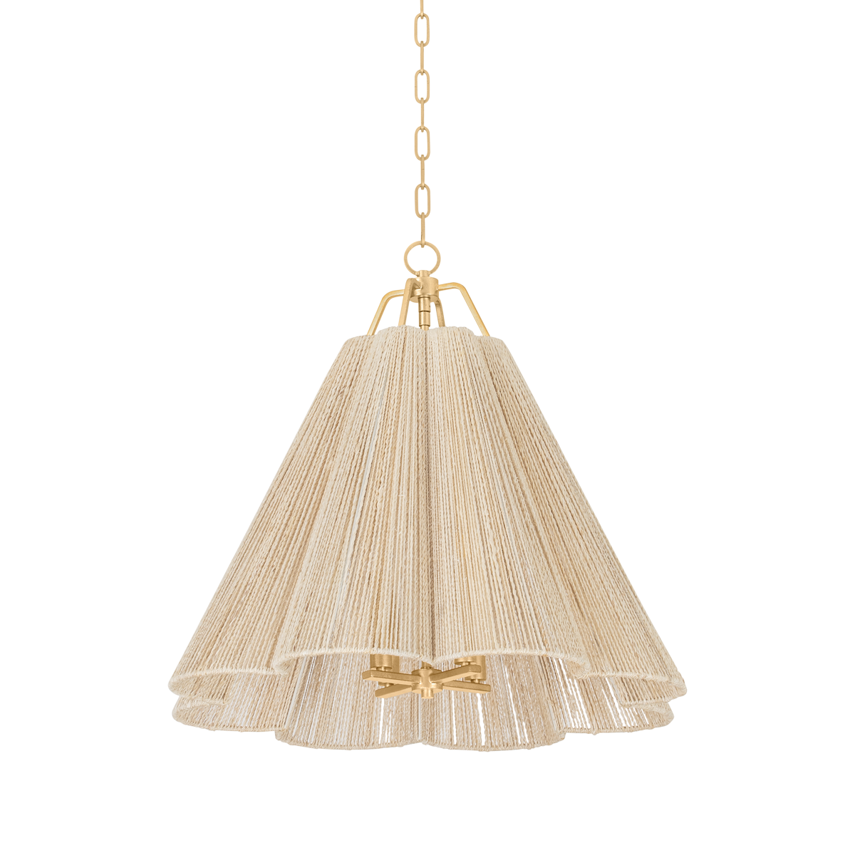 Sonoma Pendant - 4-Light - Vintage Gold Leaf - Troy Lighting F3428-VGL