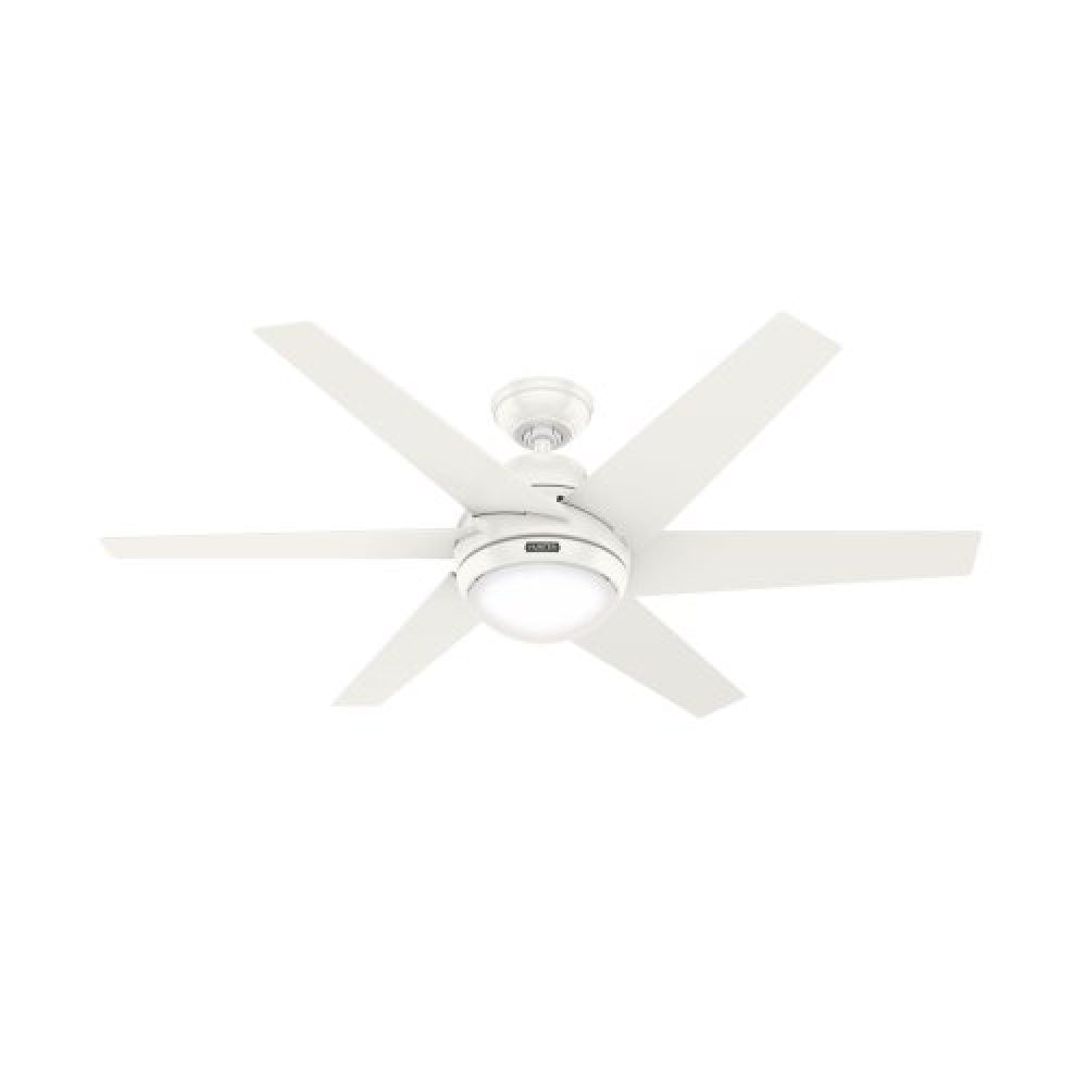 Sotto 52" LED Fan - Fresh White by Hunter