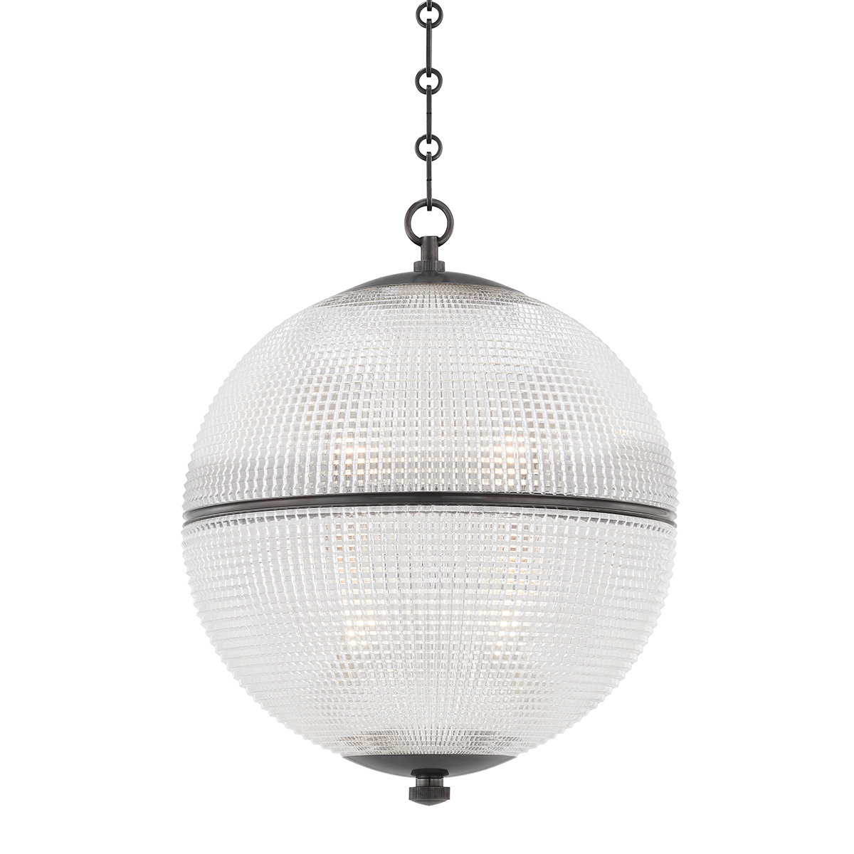 Sphere No.3 Large Pendant - Distressed Bronze by Hudson Valley Lighting