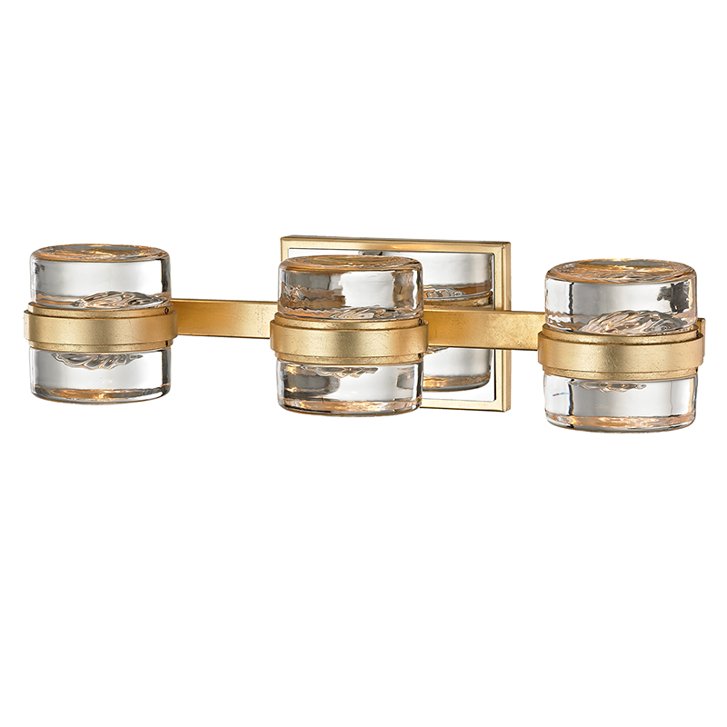 Splash Vanity Light - 3-Light - Gold Leaf - Troy Lighting B5683-GL