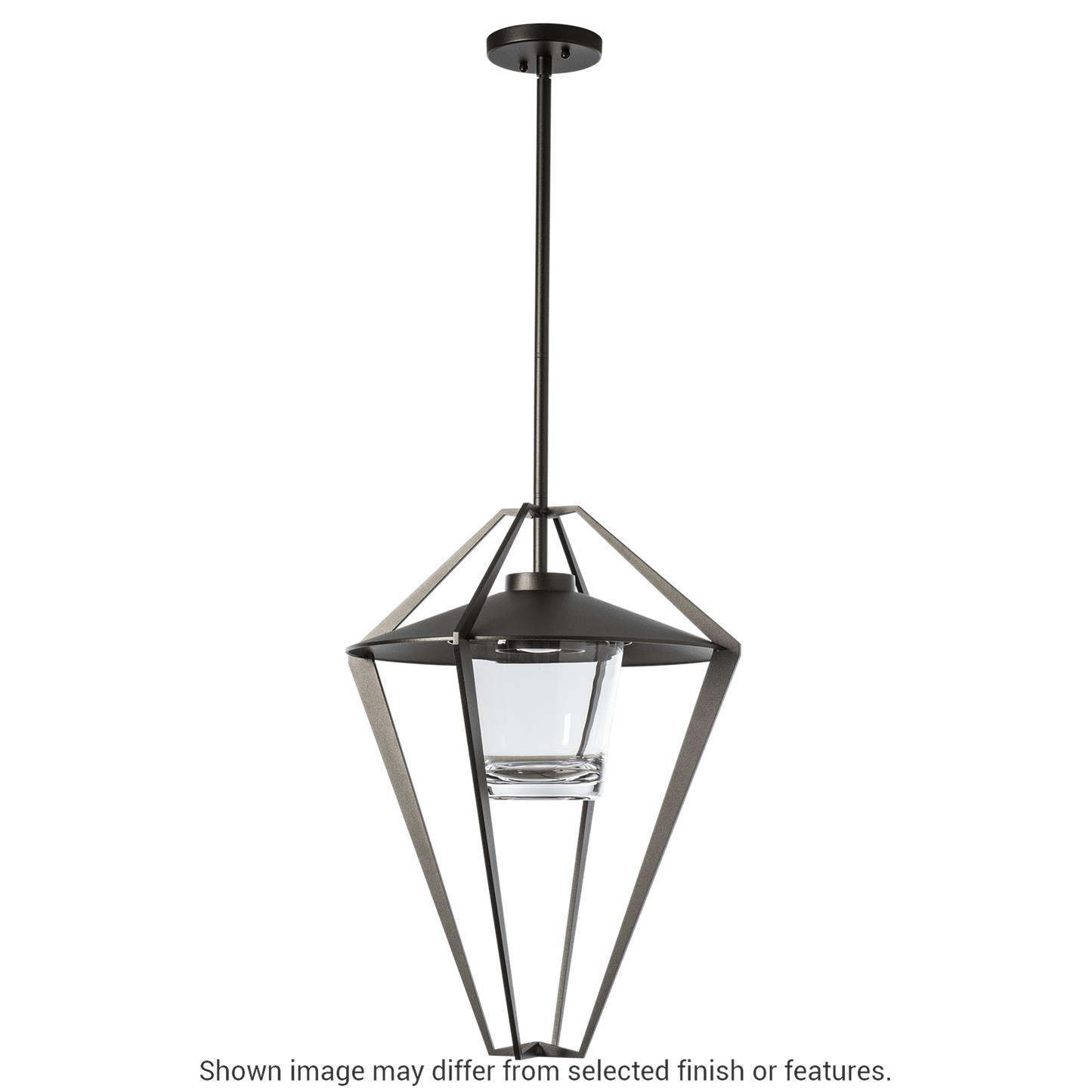 Stellar Large Outdoor Pendant Semi-Flush - White by Hubbardton Forge