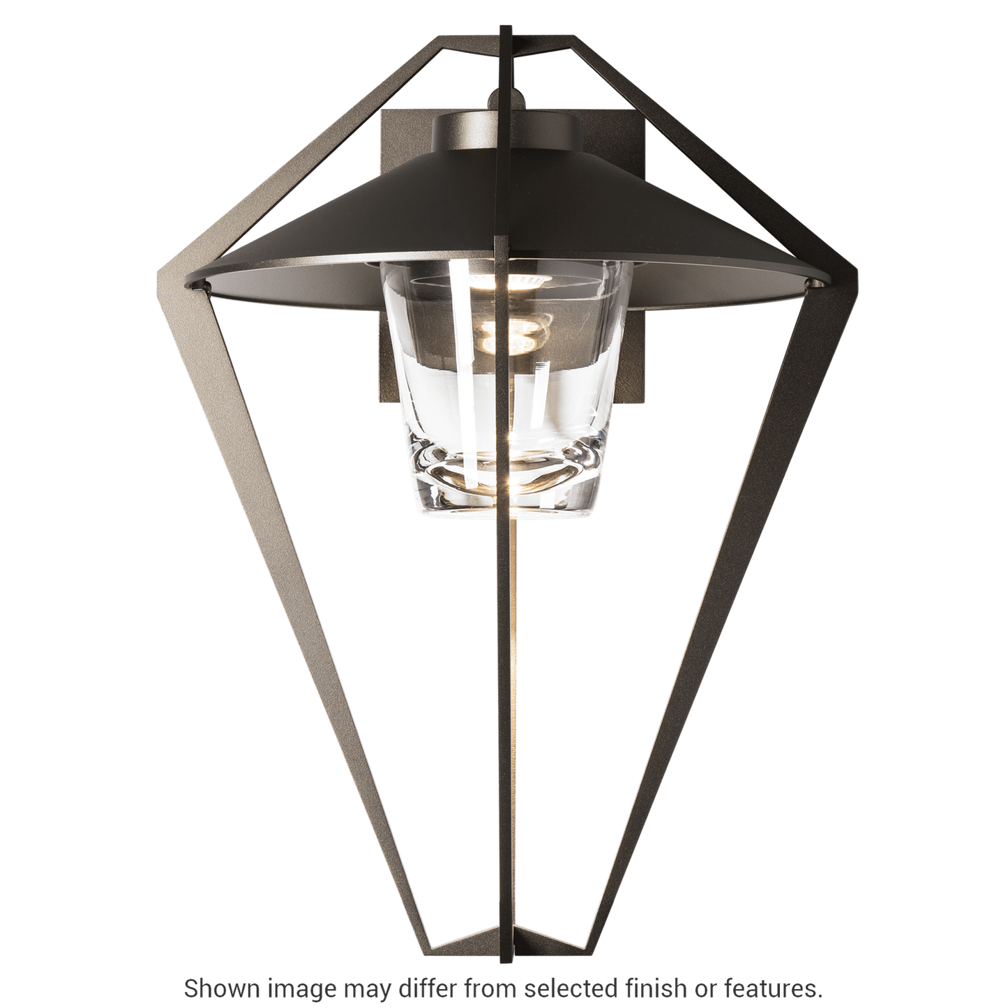 Stellar Small Outdoor Sconce - White by Hubbardton Forge