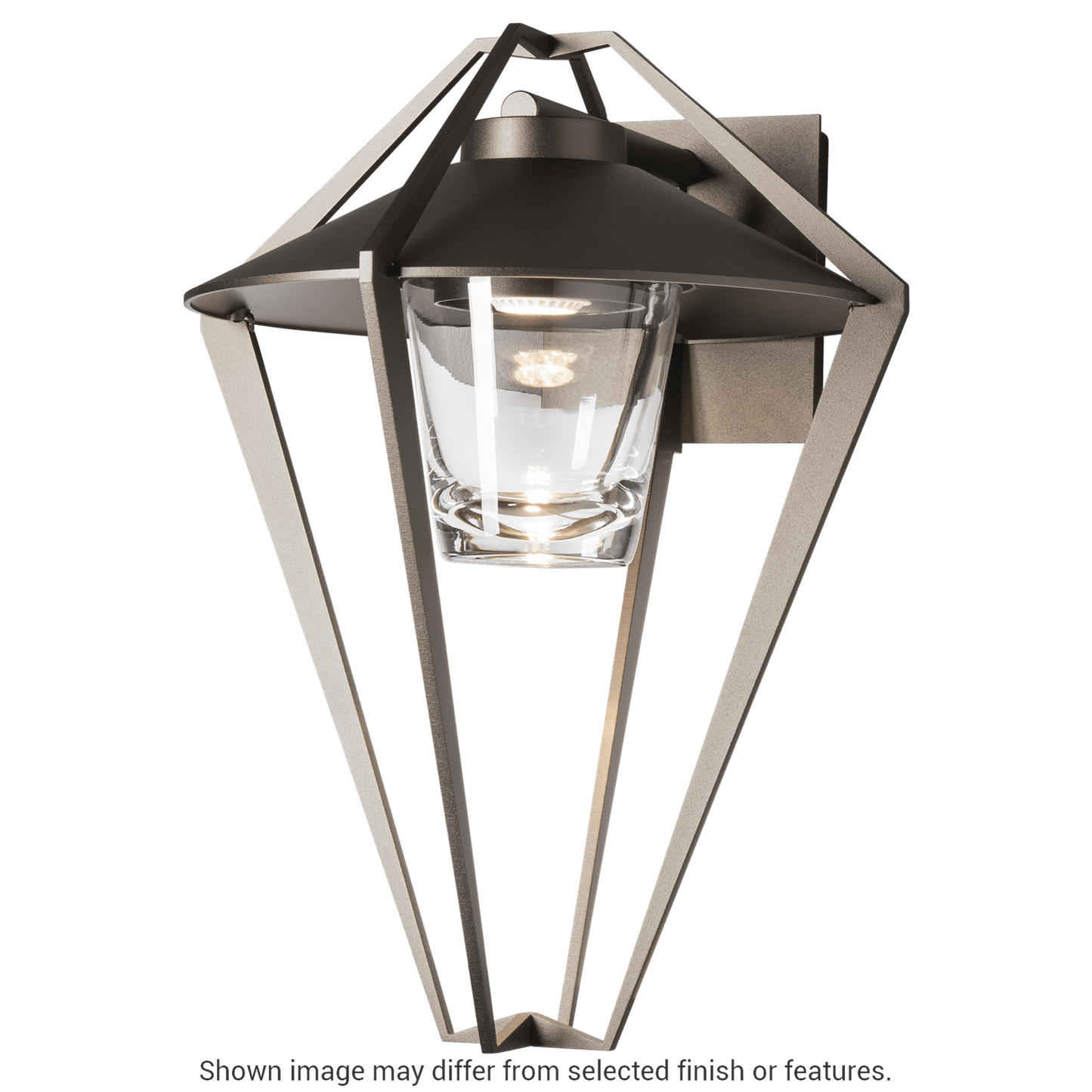 Stellar Small Outdoor Sconce - White by Hubbardton Forge