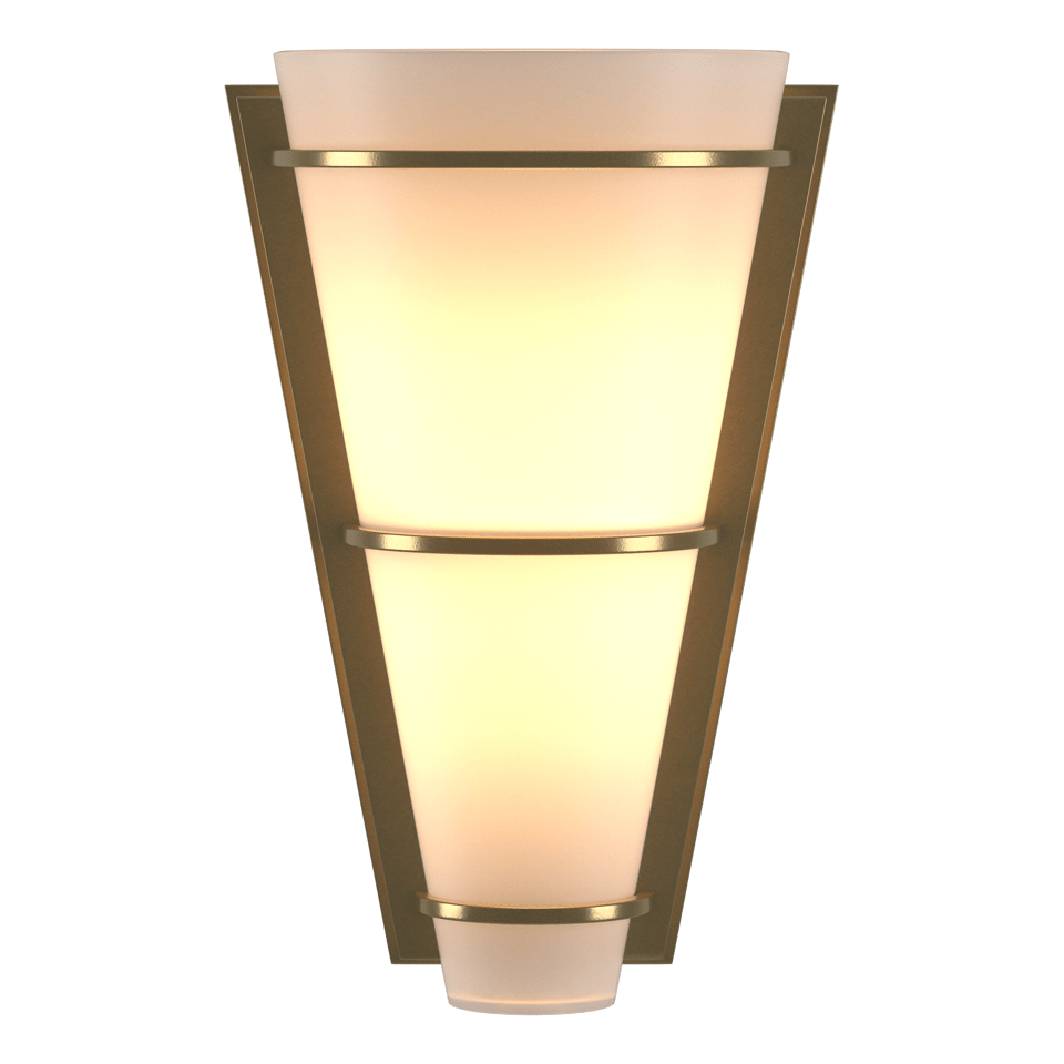 Suspended Half Cone Sconce - Modern Brass by Hubbardton Forge